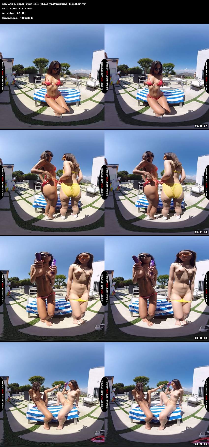 Abby Lee Brazil & Aria Lee share your cock - joi vr